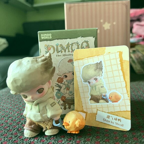 DIMOO The Missing Day Series Quacky Stroll Figure - Authentic POP MART - SEALED - Picture 3 of 9